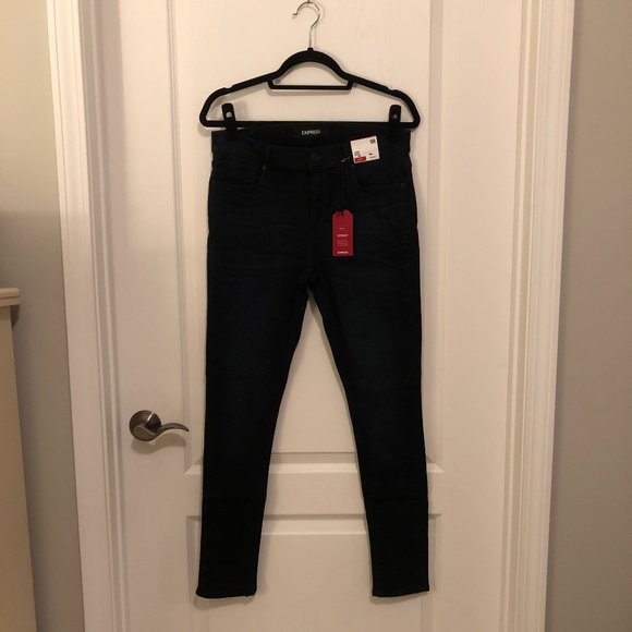 Express mid rise jeans